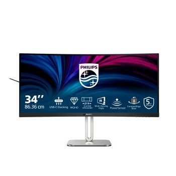 Philips 86,4cm (34,0) 34B2U5600C 21:09 HDMI+DP+USB-C grey