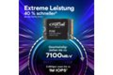 Preview: SSD    1TB Crucial M.2  (2230)  P310 NVMe PCIe Gen4 intern retail