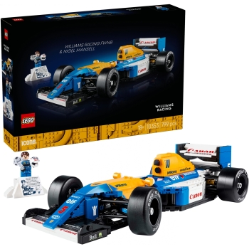 Preview: LEGO Icons Williams Racing FW14B mit Nigel Mansell 10353