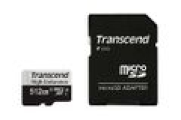 Preview: SD microSD Card 512GB Transcend SDXC USD350V w/adapter