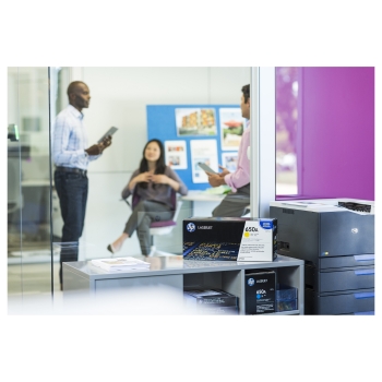 Preview: HP original Colour LaserJet CE271A Toner cartridge cyan standard capacity 15.000 pages 1-pack