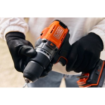Black&Decker Akku-Schlagbohrschrauber BCD383D1XC 2Ah 18V