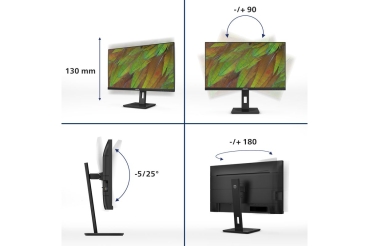 Preview: Philips 68,5cm (27,0) 27B1U3900 16:09 2xHDMI+DP+USB-C Lift