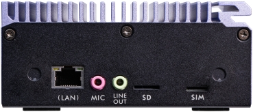 Shuttle Barebone Edge SPCEL12 J6412 SO-DDR4 turquoise
