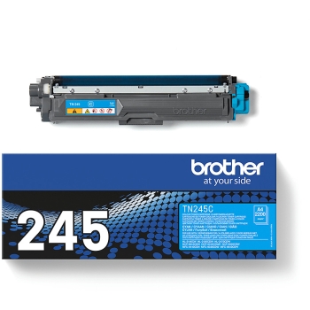 Preview: Brother Toner TN-245C Cyan bis zu 2.200 Seiten nach ISO/IEC 19798