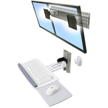 Ergotron Neoflex Keyboard Wallmount Weiß