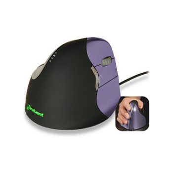 Evoluent Vertical Mouse 4 small right hand/6 buttons/wired