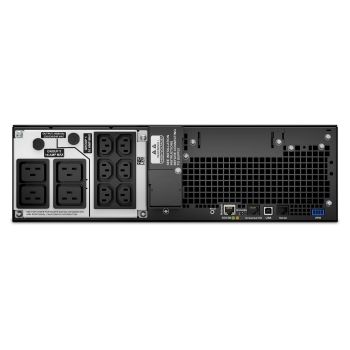 Preview: APC Smart-UPS SRT 5000 Rack 3HE SRT5KRMXLI 5000VA 4500W inkl. Netzwerkkarte