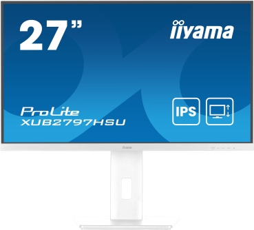 IIYAMA 68.5cm (27)   XUB2797HSU-W2 16:9  HDMI+DP+2xUSB Lift