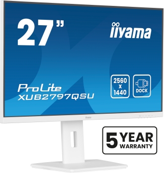 IIYAMA 68.5cm (27)   XUB2797QSU-W2 16:9  HDMI+DP+2xUSB Lift