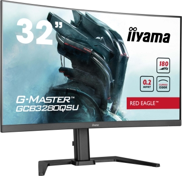 IIYAMA 80.0cm (31,5) GCB3280QSU-B2 16:9 2xHDMI+DP Curv.Lift