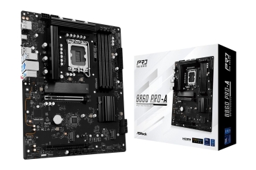 ASRock B860  Pro-A              1851 ATX  HDMI/DP       DDR5