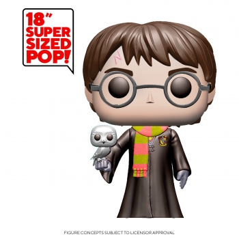 Funko Pop! Figur Harry Potter mit Hedwig 45cm