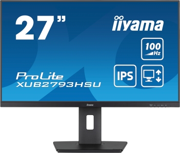 IIYAMA 68.6cm (27)   XUB2793HSU-B7 16:9  HDMI+DP+2xUSB IPS