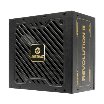 Preview: Enermax Power Supply 750W Revolution3 80+ Gold Black FULLMOD