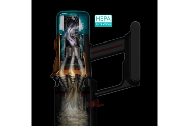 Preview: Dyson V12 Origin Grau/Nickel 545W