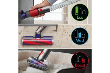 Dyson V12 Origin Grau/Nickel 545W