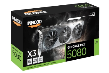 Preview: INNO3D RTX5080 X3                 16GB GDDR7 HDMI 3xDP