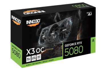 Preview: INNO3D RTX5080 X3 OC              16GB GDDR7 HDMI 3xDP