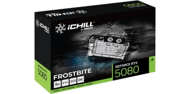 Preview: INNO3D RTX5080 iChill Frostbite     16GB GDDR7 HDMI 3xDP