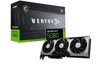 MSI RTX5080 Ventus 3X OC          16GB GDDR7 HDMI 3xDP
