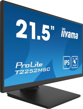 IIYAMA 54.5cm (21,5) T2252MSC-B2AG 16:9 Touch HDMI+2USB+DP