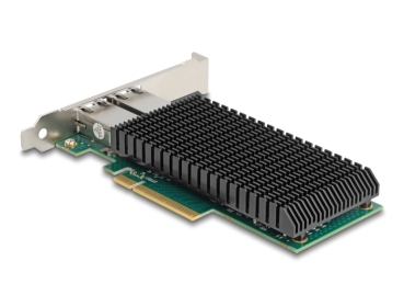 DELOCK PCI Express x8 Netzwerkkarte 10 Gigabit LAN 2 x RJ45