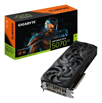 Gigabyte RTX5070 TI Windforce OC  16GB GDDR7 HDMI 3xDP