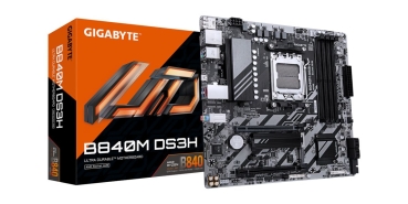 Gigabyte B840M DS3H                  (B840,AM5,mATX,DDR5)