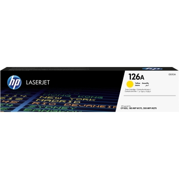 HP 126A original LaserJet Toner cartridge CE312A yellow standard capacity 1.000 pages 1-pack