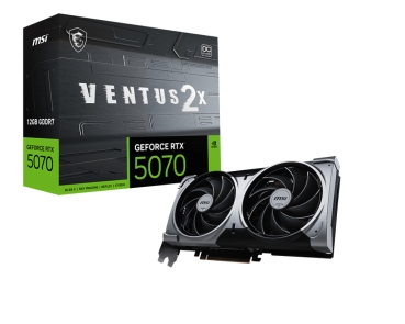 MSI RTX5070 Ventus 2X OC          12GB GDDR7 HDMI 3xDP
