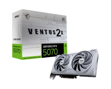 MSI RTX5070 Ventus 2X OC White    12GB GDDR7 HDMI 3xDP