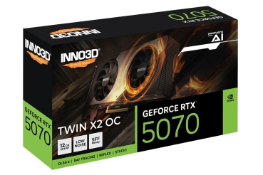 Preview: INNO3D RTX5070 TWIN X2 OC         12GB GDDR7 HDMI 3xDP