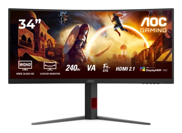 AOC 86,4cm (34)  CU34G4Z     21:09 2xHDMI+DP+USB Curved