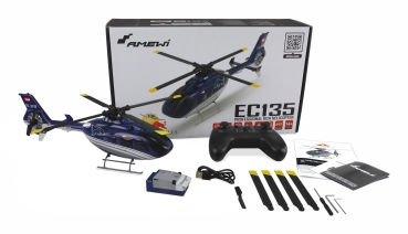 Preview: Amewi The Flying Bulls EC135 PRO Brushless 6-Kanal Helikopte
