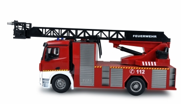 Preview: Amewi Mercedes-Benz Feuerwehr Drehleiterfahrzeug 1:18 RTR