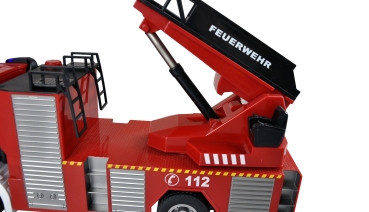 Preview: Amewi Mercedes-Benz Feuerwehr Drehleiterfahrzeug 1:18 RTR