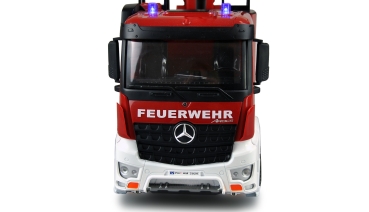Preview: Amewi Mercedes-Benz Feuerwehr Drehleiterfahrzeug 1:18 RTR