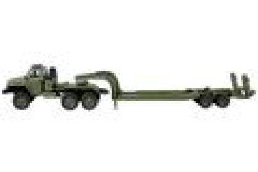 Amewi Ural B36 Milit�r LKW 6WD mit Tieflader 1:16 RTR gr�n