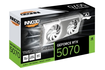 Preview: INNO3D RTX5070 TWIN X2 OC WHITE 12GB GDDR7 HDMI 3xDP