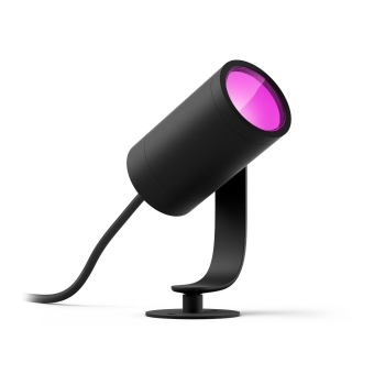 Philips Hue Lily WACA ext. spike black 1x8W 24V
