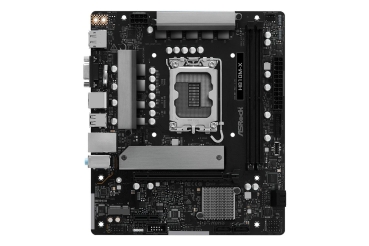 ASRock H810M-X                  1851 mATX HDMI/DP       DDR5