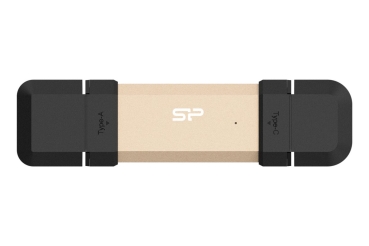 Silicon Power USB-Stick 250GB USB 3.2 Typ A+C DS72 Gold