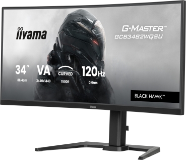 IIYAMA 86.4cm (34) GCB3482WQSU-B1 21:9 2xHDMi+DP+USB-C Curv