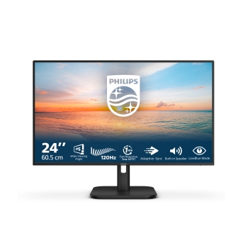 Philips 60,5cm (23,8) 24E1N1200A 16:09 VGA+HDMI IPS black
