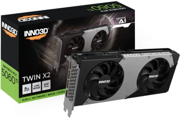Preview: INNO3D RTX5060 TI Twin X2         8GB GDDR7 HDMI 3xDP