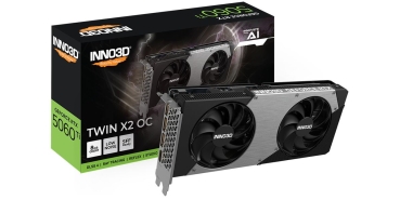Preview: INNO3D RTX5060 TI Twin X2 OC      8GB GDDR7 HDMI 3xDP