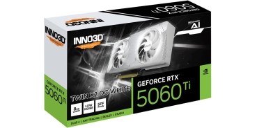 Preview: INNO3D RTX5060 TI Twin X2 OC WHITE   8GB GDDR7 HDMI 3xDP
