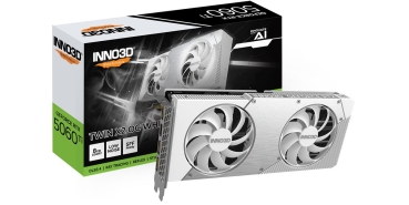 Preview: INNO3D RTX5060 TI Twin X2 OC WHITE   8GB GDDR7 HDMI 3xDP
