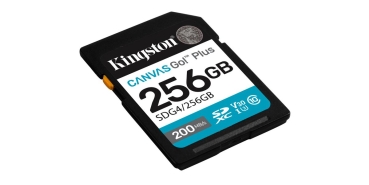 Preview: SD Card 256GB Kingston SDXC Canvas Go Plus C10 retail